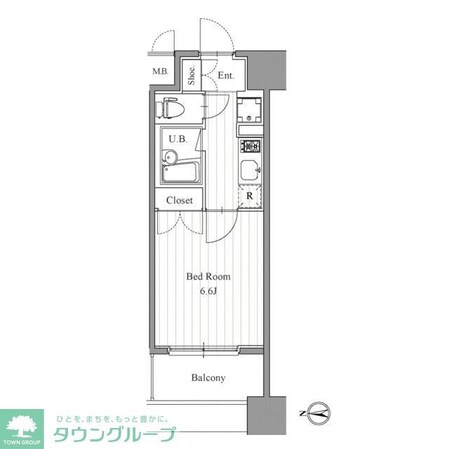 プライマル森下の物件間取画像